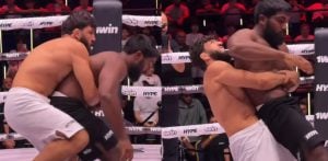 Indian Influencer suplexed by Arman Tsarukyan in Grappling Bout f