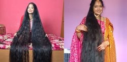 Indian Woman sets World Record for Longest Hair