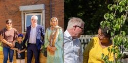 Mayor visits Tipton Estate as £500k Investment improves Lives