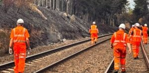 Railway Undergoes Major Repairs after Stourbridge Fire f