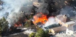 West Midlands Fires leave Homes Destroyed
