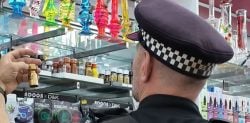 4 Arrested after 10,000 Items seized during Canterbury Shop Raids