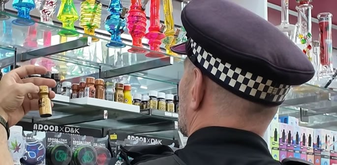 4 Arrested after 10,000 Items seized during Canterbury High Street Raids f