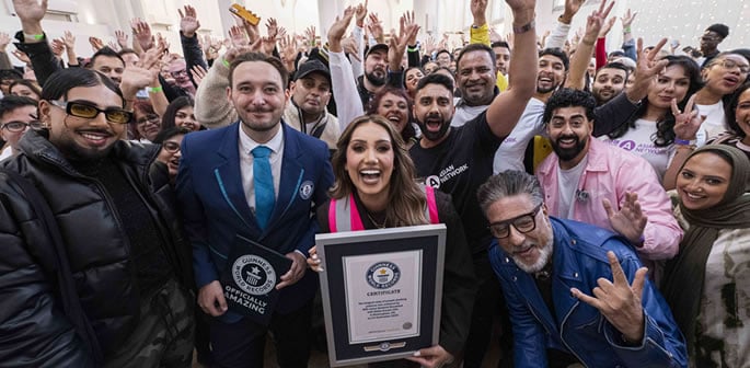BBC Asian Network sets Pakora Dunking World Record f