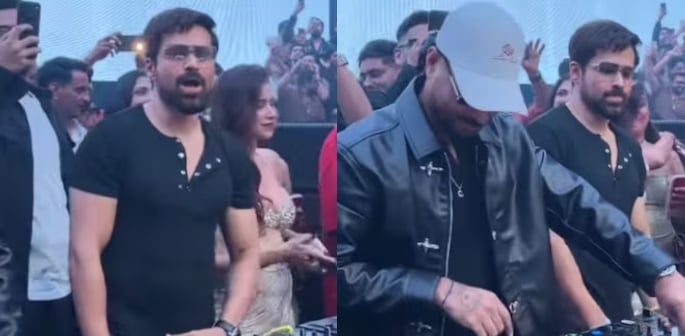 Emraan Hashmi Takes Over the DJ Booth in Hyderabad f