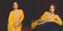 Kareena Kapoor Stuns In Mustard Anamika Khanna Look