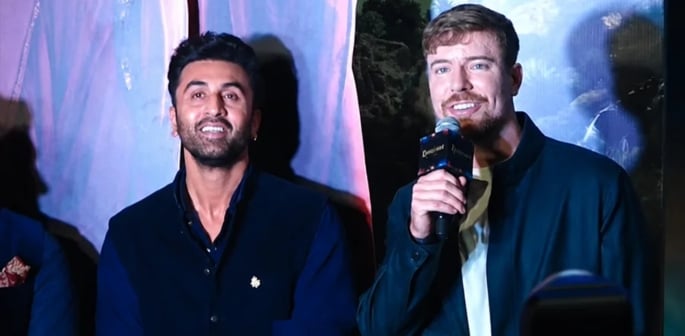 MrBeast Joins Ranbir Kapoor for 'Ramayana' Pre-Release Event f