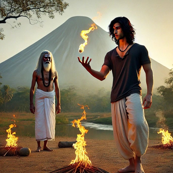 Deepak Buxani talks Spirituality & Fantasy in Ravi Khanna Fire & Light