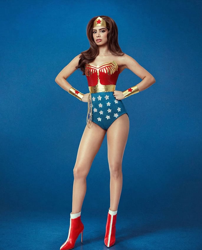 Khushi Kapoor Wows as Wonder Woman in Halloween Shoot 3