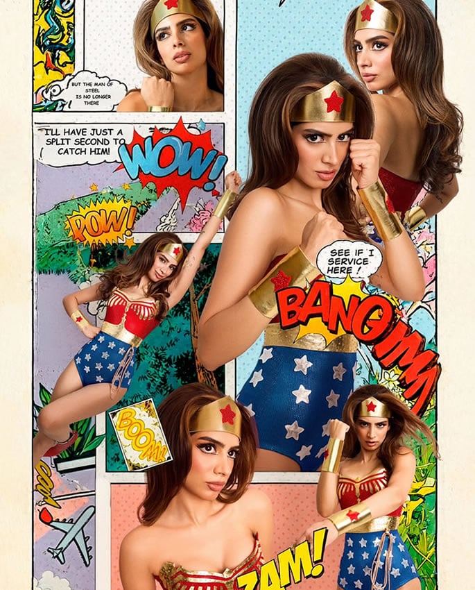 Khushi Kapoor Wows as Wonder Woman in Halloween Shoot 4