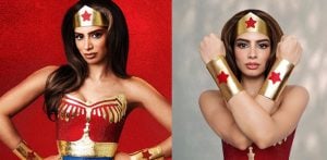 Khushi Kapoor Wows as Wonder Woman in Halloween Shoot f