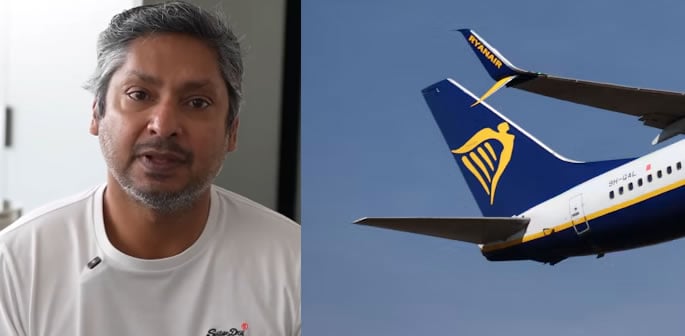 Kumar Sangakkara accuses Ryanair Staff of 'Discriminatory' Behaviour f