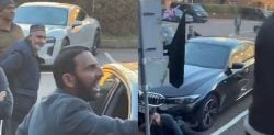 Man Shoved into Car during Birmingham Kashmir Clash