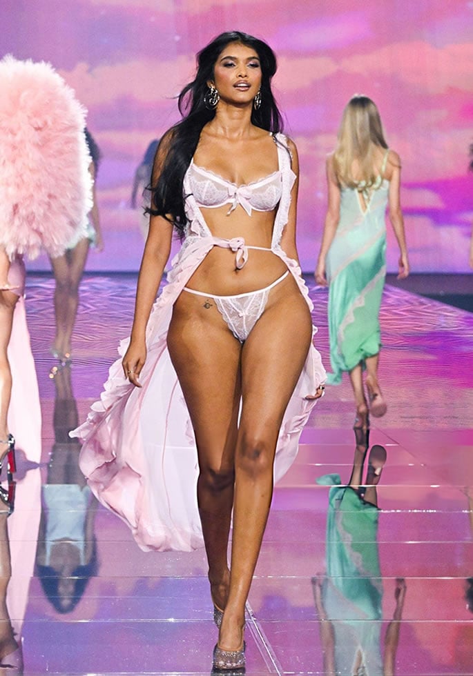 Ravleen Varghese makes Victoria's Secret Runway Debut