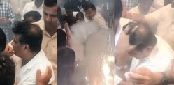 Shiva Rajkumar Narrowly Escapes Firecracker Mishap f