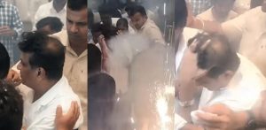 Shiva Rajkumar Narrowly Escapes Firecracker Mishap f