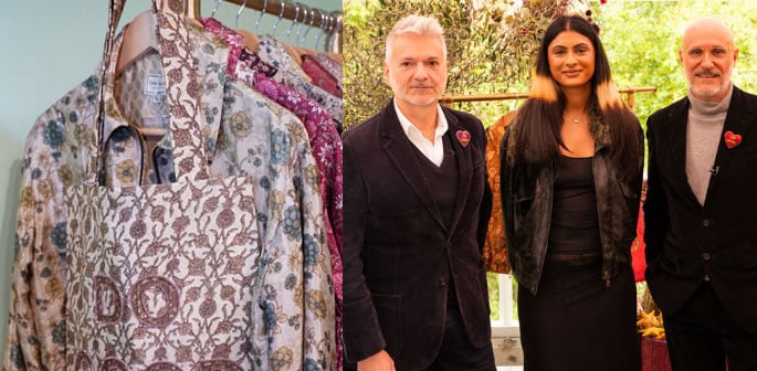 The Bicester Collection partners with I Was A Sari for Festive Collection f